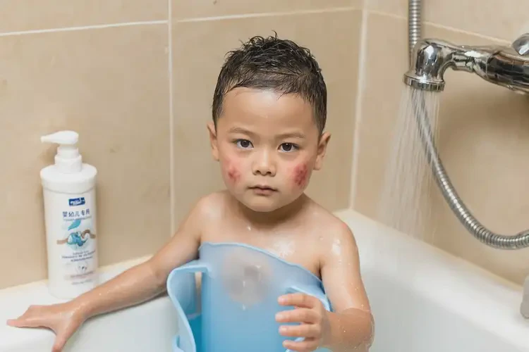 小兒臉上容易起濕疹不管它會自己好嗎(圖2)