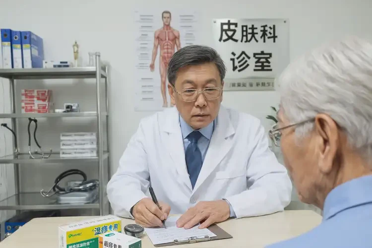 老年人脖子上容易起濕疹能徹底自愈嗎(圖2)