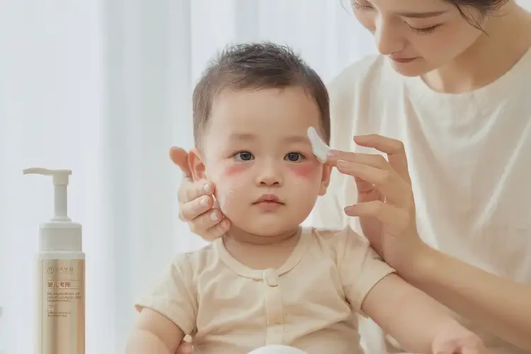 嬰幼兒面部偶爾長(zhǎng)濕疹不管它會(huì)自己自愈嗎(圖2)