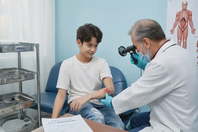 大學(xué)生手上偶爾起濕疹不管它會(huì)自己好嗎(圖2)