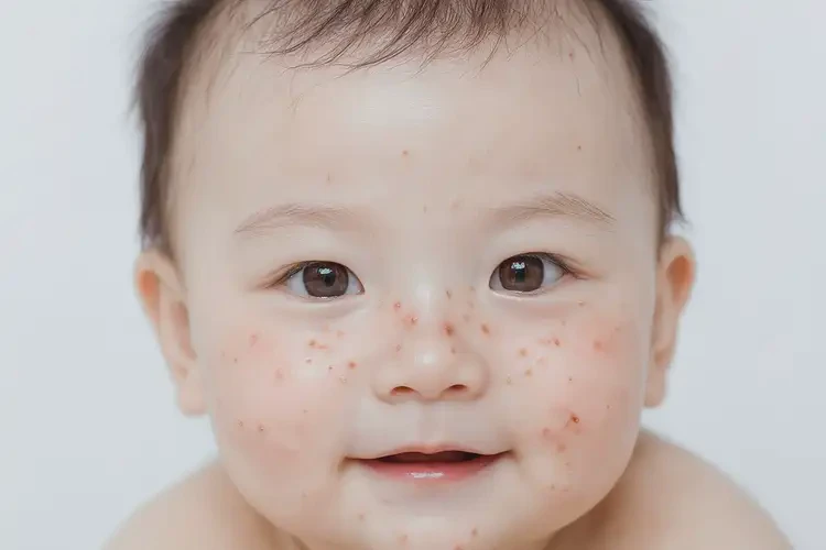 寶寶面部偶爾長濕疹可以徹底自愈嗎(圖4)
