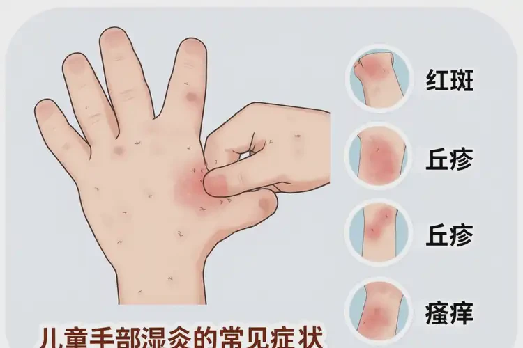 小兒手上偶爾長(zhǎng)濕疹能夠徹底治愈嗎(圖4)