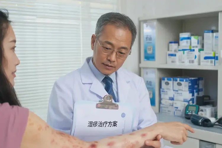 女生手臂上經(jīng)常長濕疹能徹底自愈嗎(圖2)