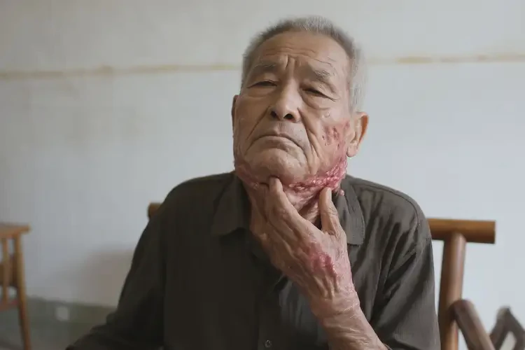 老人脖子起濕疹不管它會自己自愈嗎(圖4)