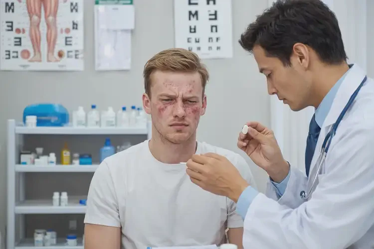 男生脸上经常起湿疹能够彻底治愈吗(图3)