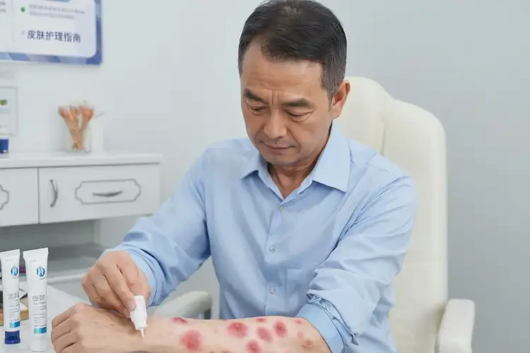 男人手上偶爾起濕疹能不能徹底自愈(圖2)