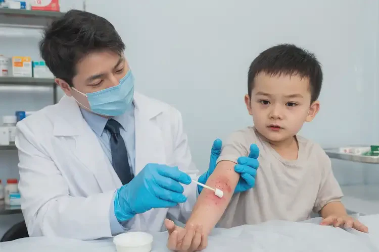 小儿手臂经常起湿疹能靠自己自愈吗(图3)