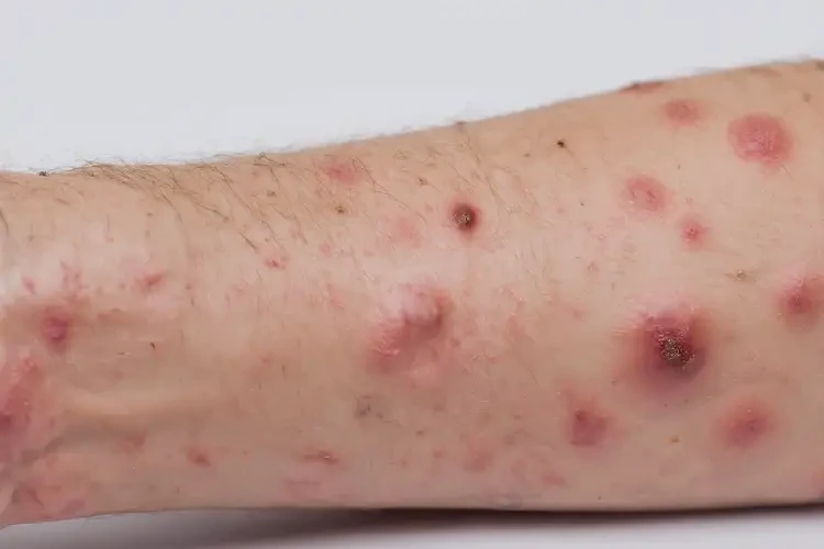 女生手臂上長(zhǎng)濕疹不管它會(huì)自己痊愈嗎(圖4)