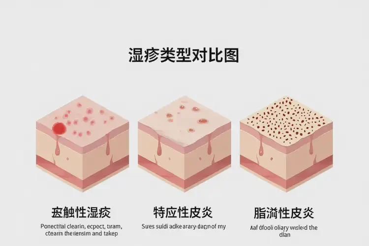 男生四肢長濕疹不管它會自己自愈嗎(圖1)