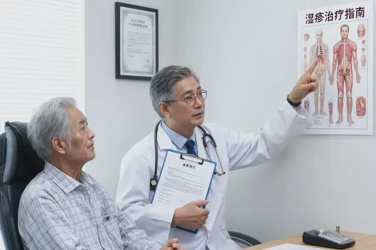 老年人屁股出濕疹可以徹底自愈嗎(圖2)