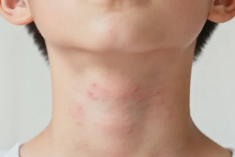 青少年脖子經常起濕疹不管它會自己自愈嗎(圖1)