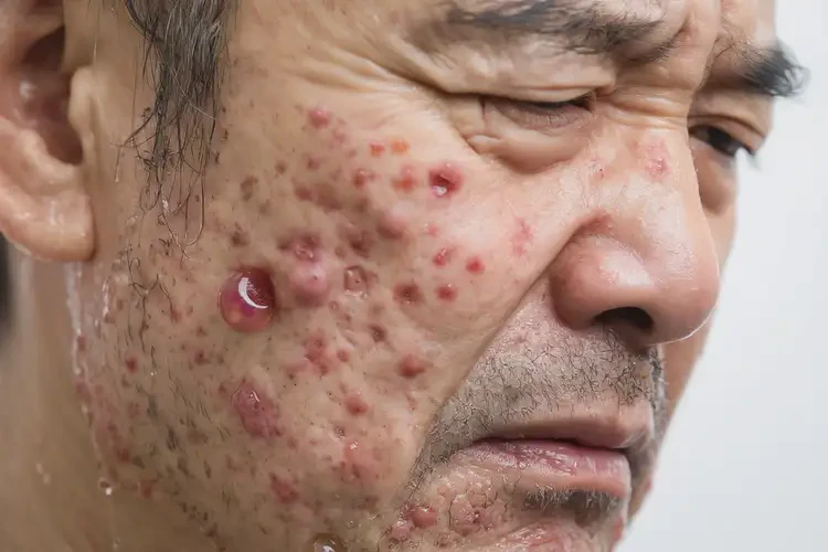 男人脸上长湿疹可不可以彻底自愈(图4)