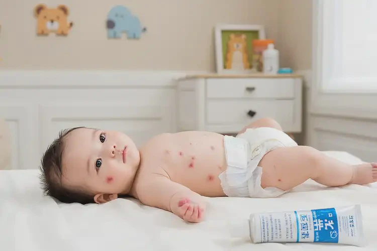 新生兒屁股經(jīng)常起濕疹不管它會自己好嗎(圖2)