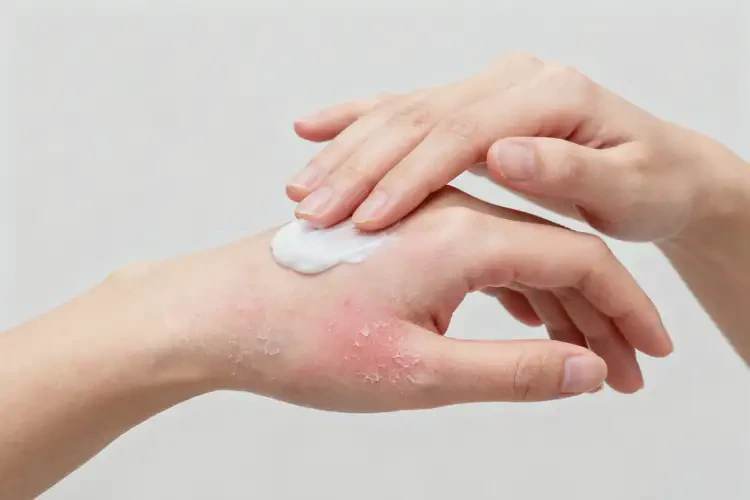 女性手上有濕疹不管它會(huì)自己自愈嗎(圖3)
