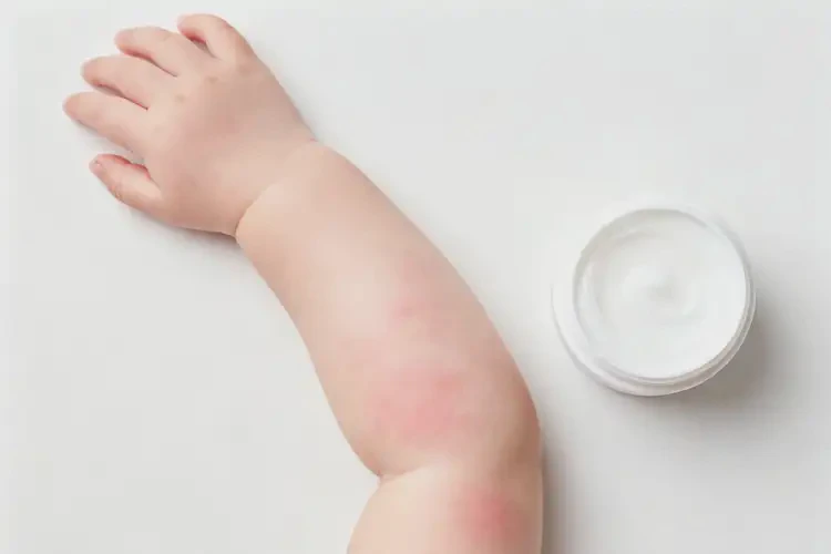 嬰兒手臂容易長濕疹不管它會自己痊愈嗎(圖1)