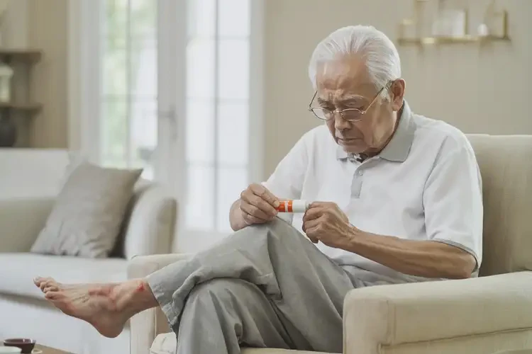 老人四肢偶尔起湿疹能靠自己自愈吗(图3)