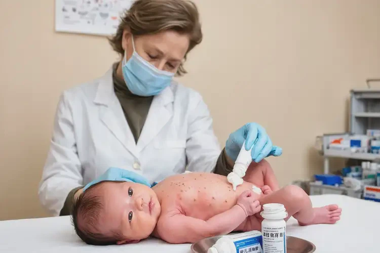 新生兒肚子出濕疹可以徹底自愈嗎(圖2)