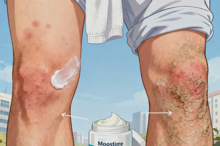 男人大腿出濕疹不管它會自己自愈嗎(圖2)