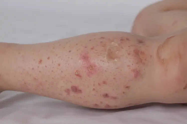 小學(xué)生大腿偶爾起濕疹能不能徹底自愈(圖2)