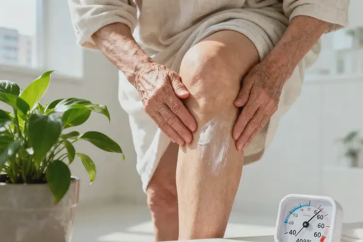 老年人大腿上容易起湿疹能彻底自愈吗(图2)