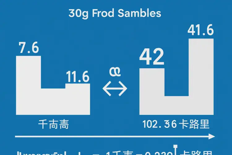 30克1013千焦等于多少热量(图4)
