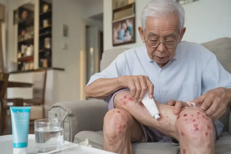 老人大腿上經(jīng)常起濕疹可不可以徹底自愈(圖3)