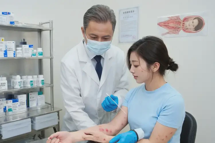 女性全身有濕疹不管它會(huì)自己自愈嗎(圖3)