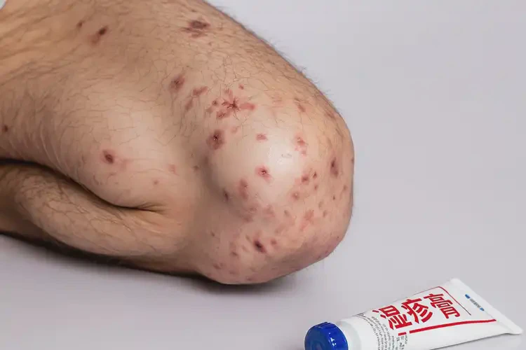 老年人大腿上起湿疹不管它会自己好吗(图4)