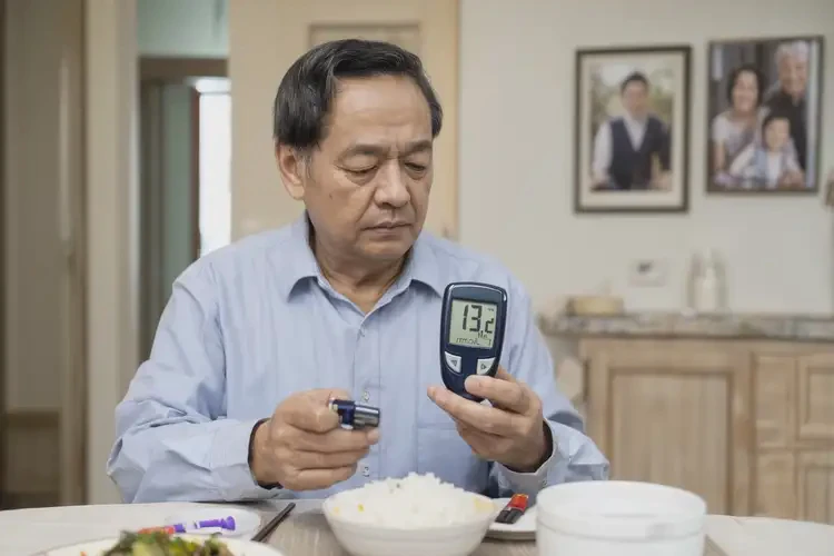 中年人晚餐血糖13点2是糖尿病吗(图4)