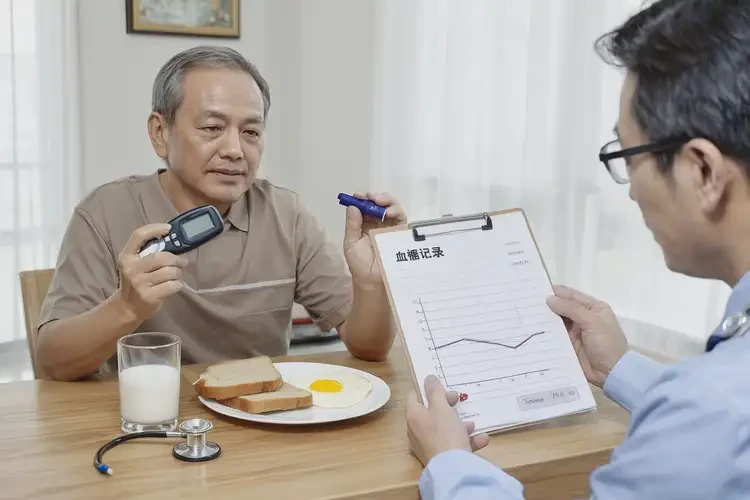 中年人早餐血糖17點(diǎn)5是糖尿病嗎(圖1)