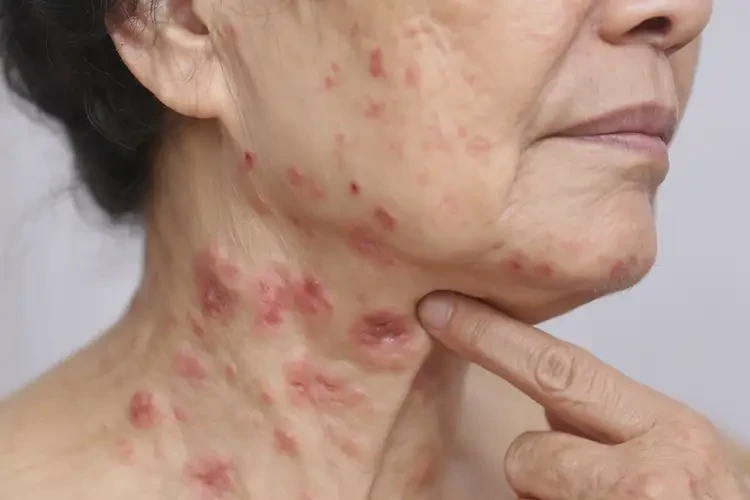 男人脖子上經(jīng)常長(zhǎng)濕疹能不能徹底自愈(圖4)