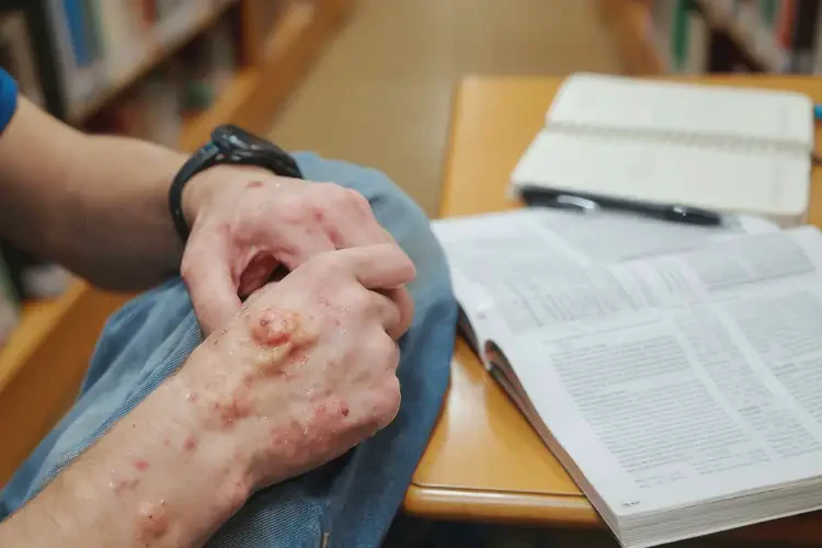 大學(xué)生大腿出現(xiàn)濕疹能不能徹底自愈(圖4)