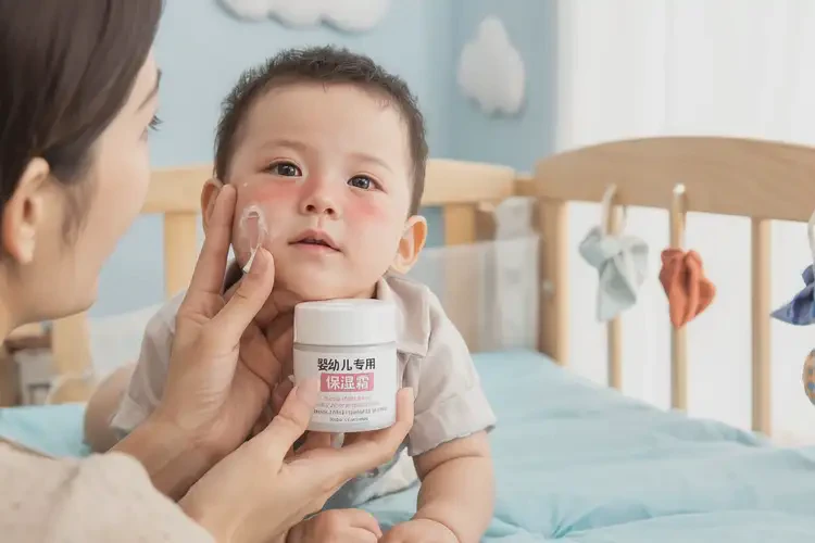 嬰幼兒面部偶爾長濕疹能靠自己自愈嗎(圖3)