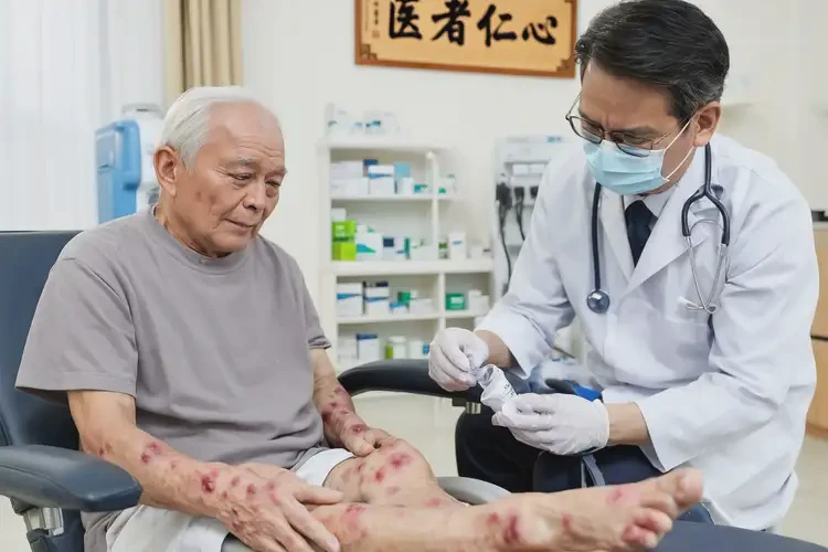 高齡老人大腿上經(jīng)常長(zhǎng)濕疹能徹底自愈嗎(圖3)