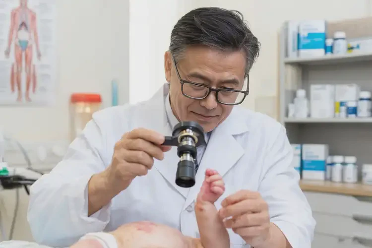 嬰幼兒手上容易起濕疹可以徹底自愈嗎(圖1)