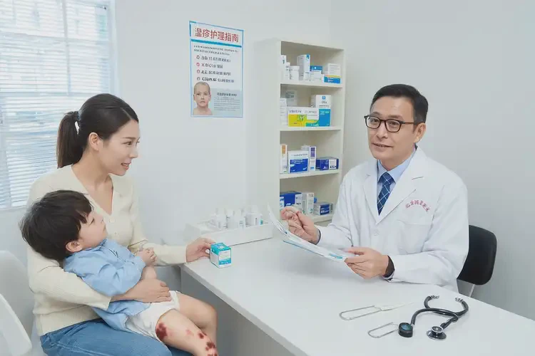 小孩大腿上容易起濕疹不管它會自己痊愈嗎(圖1)