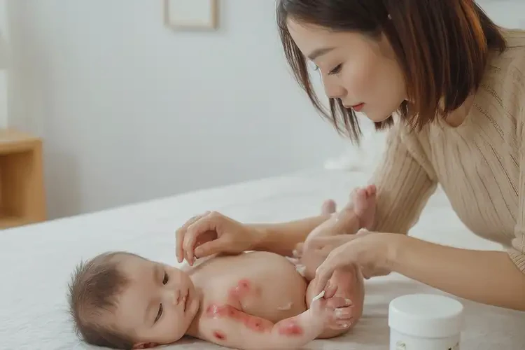 嬰兒全身容易起濕疹可不可以徹底自愈(圖3)