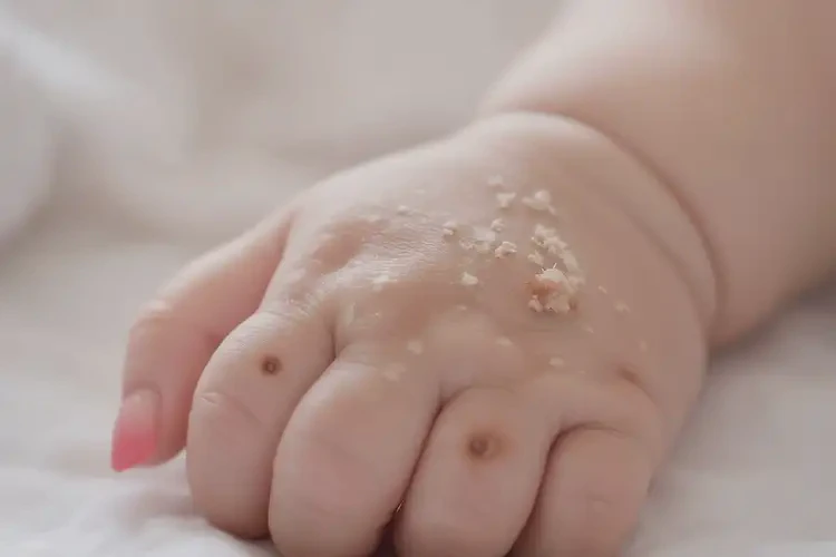 嬰兒手上偶爾長濕疹不管它會自己自愈嗎(圖4)