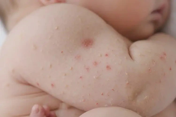 新生儿全身长湿疹不管它会自己好吗(图4)