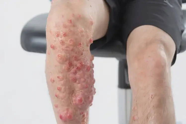 青年人小腿上容易起濕疹不管它會(huì)自己自愈嗎(圖3)