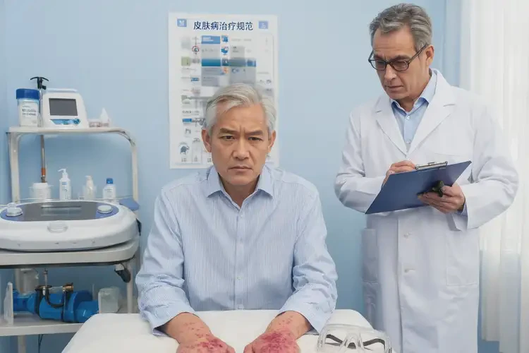 男人手上偶爾起濕疹能不能徹底自愈(圖1)