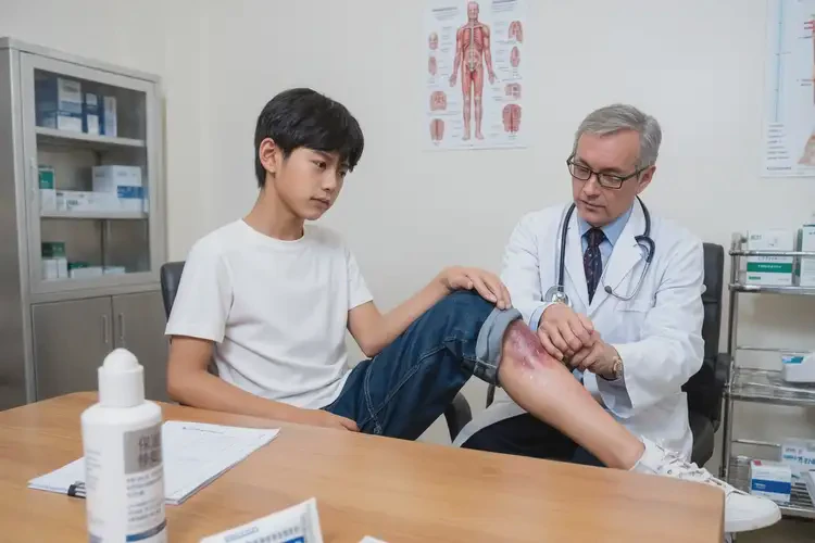 大學(xué)生四肢容易起濕疹不管它會自己好嗎(圖3)