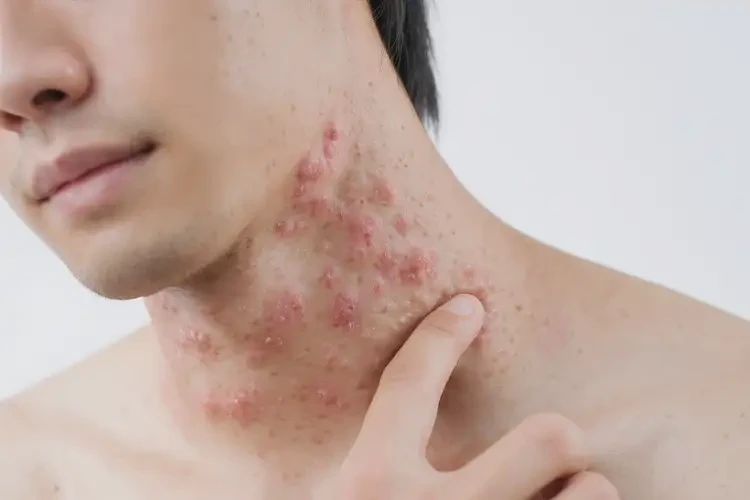 男生脖子偶爾起濕疹可不可以徹底自愈(圖4)