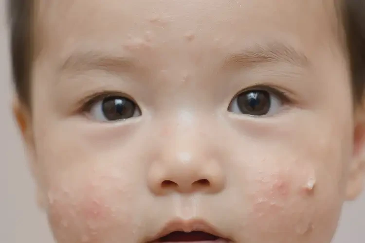 嬰幼兒面部偶爾長(zhǎng)濕疹不管它會(huì)自己自愈嗎(圖3)