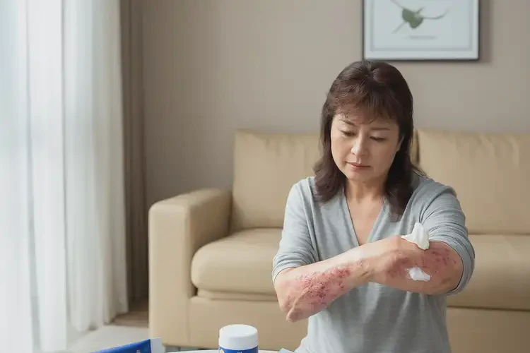 女生手臂上經(jīng)常長濕疹能徹底自愈嗎(圖3)