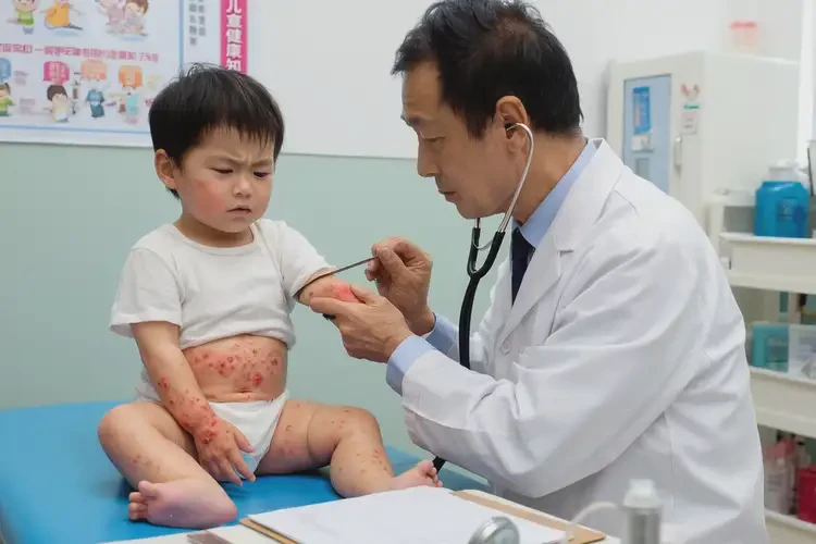 幼兒肚子長濕疹能靠自己自愈嗎(圖1)