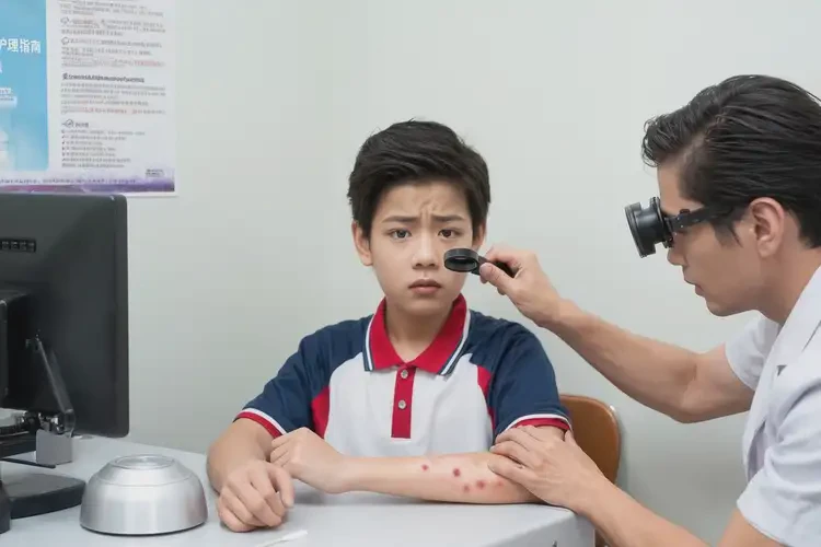 青少年手臂上容易起湿疹不管它会自己自愈吗(图4)