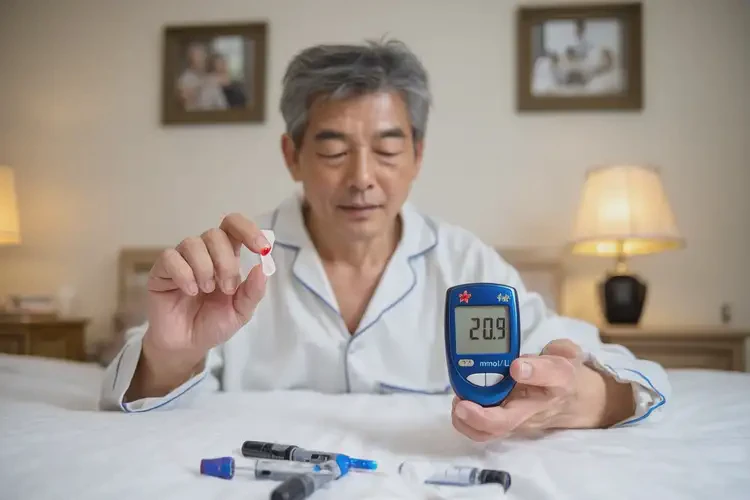 中年人睡前血糖20(圖1)