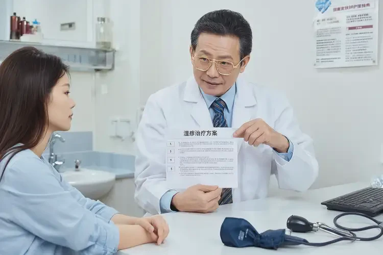 女人小腿經(jīng)常長(zhǎng)濕疹可不可以徹底自愈(圖2)