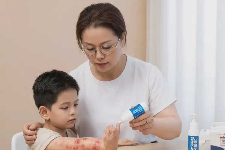 小孩手臂经常长湿疹可不可以彻底自愈(图3)